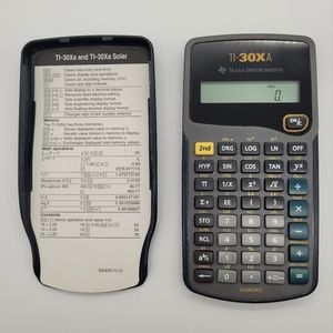 TEXAS INSTRUMENTS | TI-30XA scientific calculator
